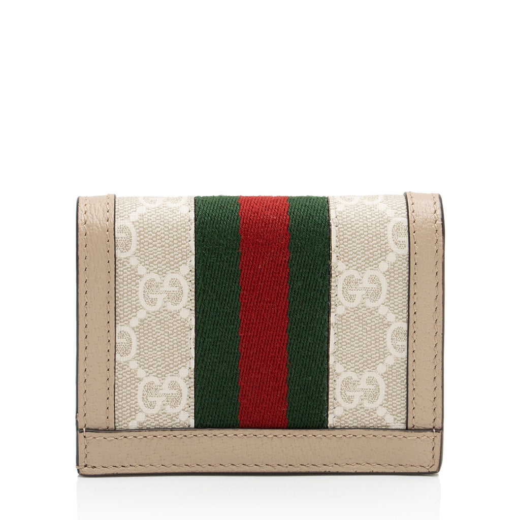Gucci GG Supreme Ophidia Card Case (SHF-forX0L)