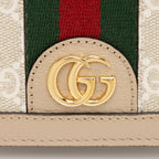 Gucci GG Supreme Ophidia Card Case (SHF-forX0L)