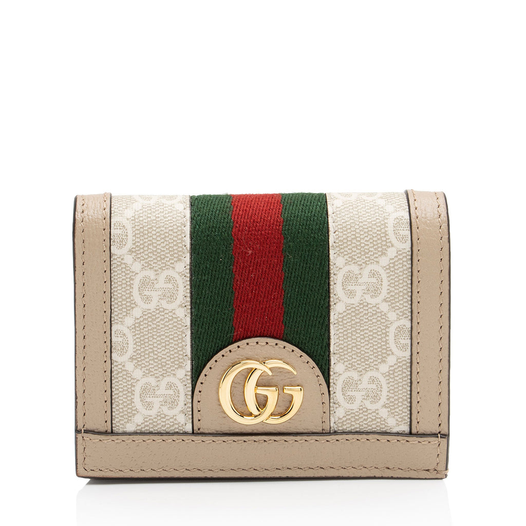 Gucci GG Supreme Ophidia Card Case (SHF-forX0L)