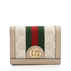 Gucci GG Supreme Ophidia Card Case (SHF-forX0L)