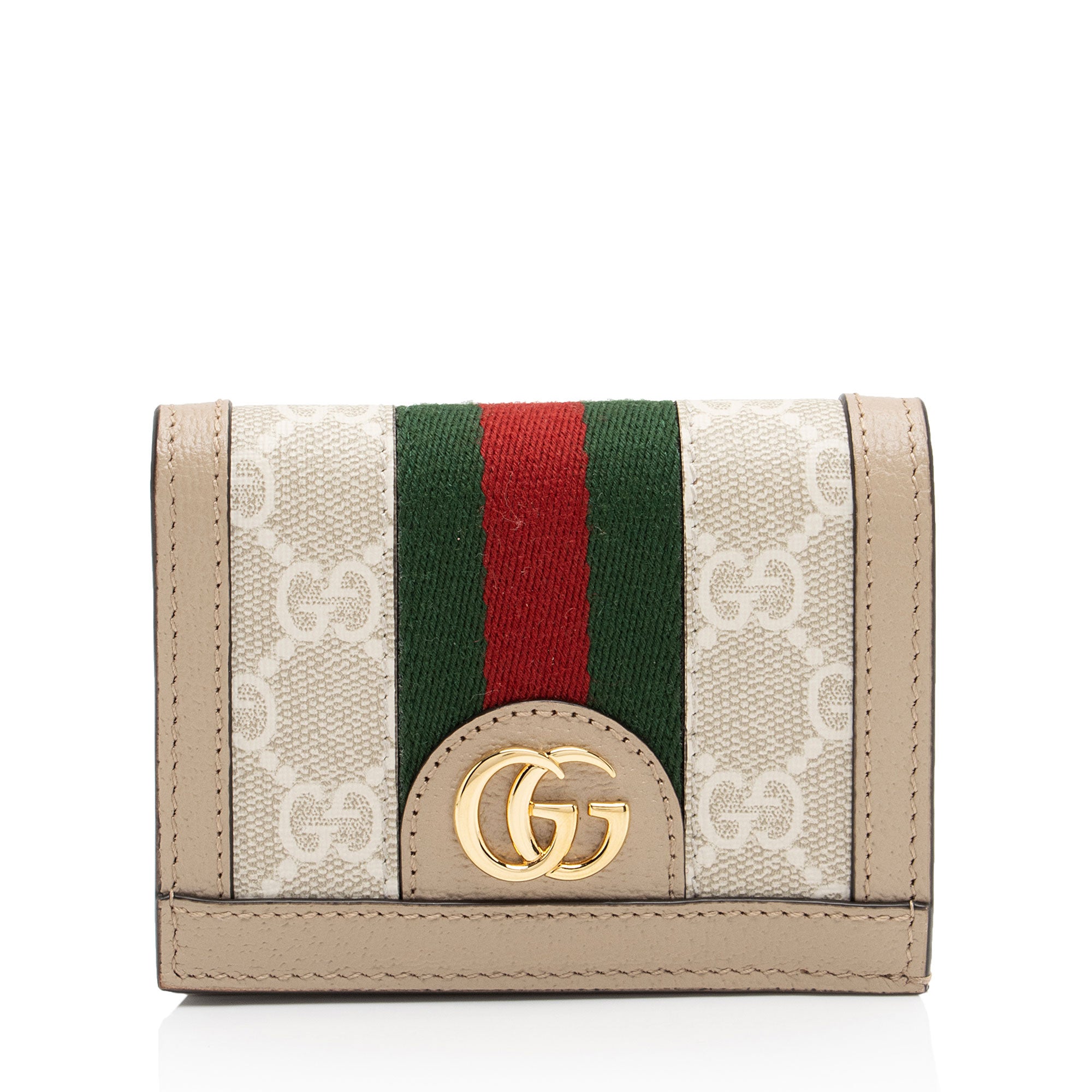 Gucci GG Supreme Ophidia Card Case (SHF-forX0L)