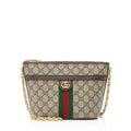 Gucci GG Supreme Ophidia Chain Mini Shoulder Bag