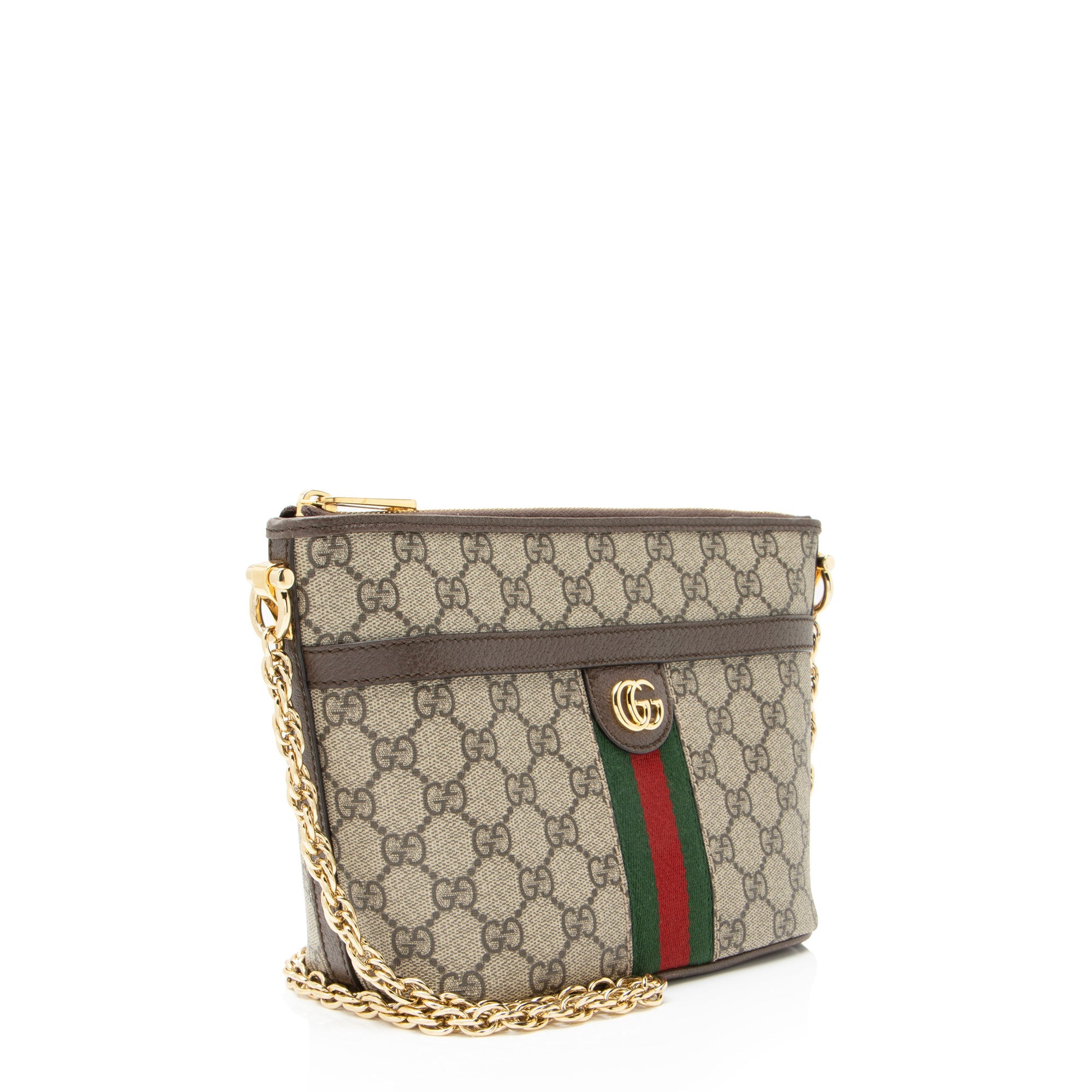 Gucci GG Supreme Ophidia Chain Mini Shoulder Bag