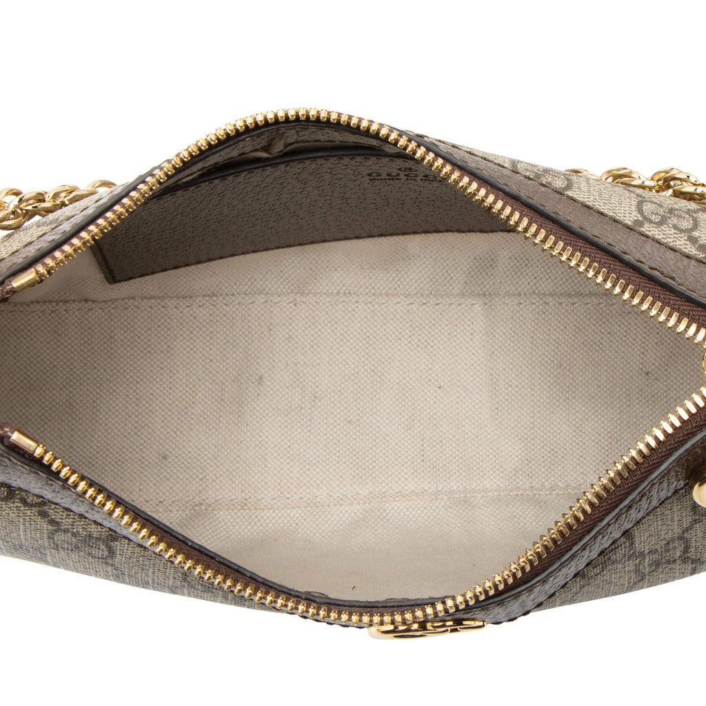 Gucci GG Supreme Ophidia Chain Small Crossbody