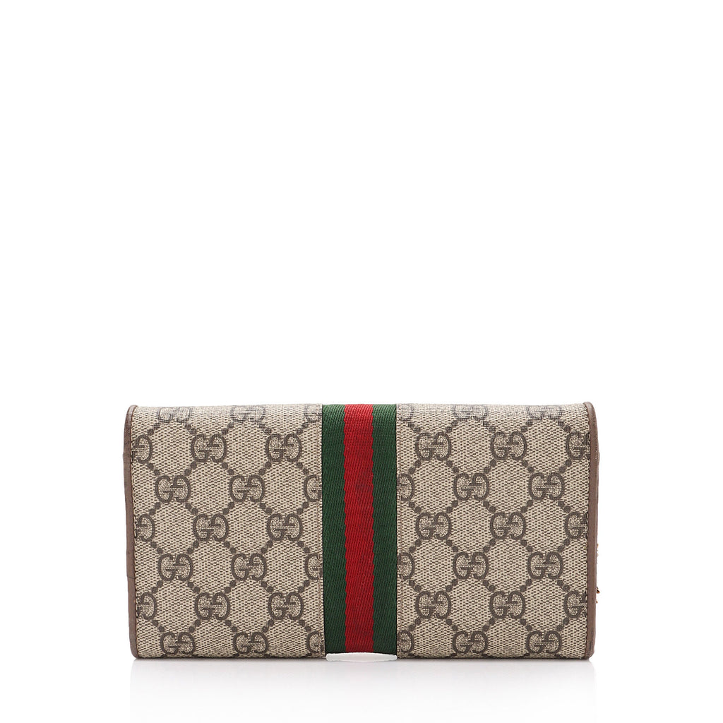 Gucci GG Supreme Ophidia Chain Wallet (SHF-Rd9cA8)