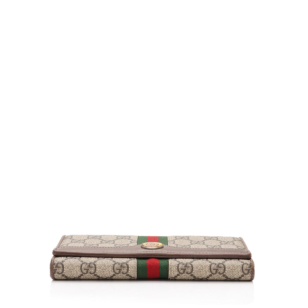 Gucci GG Supreme Ophidia Chain Wallet (SHF-Rd9cA8)
