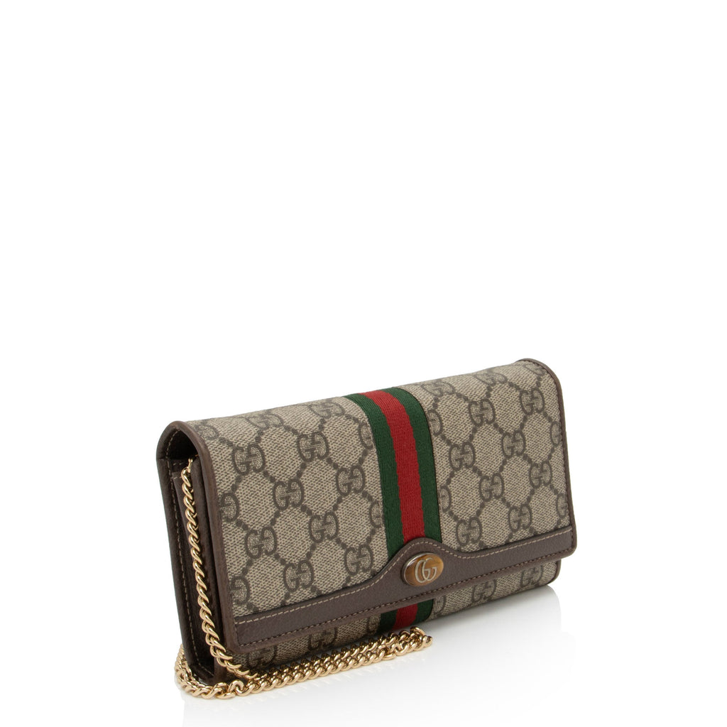 Gucci GG Supreme Ophidia Chain Wallet (SHF-gDEikM)