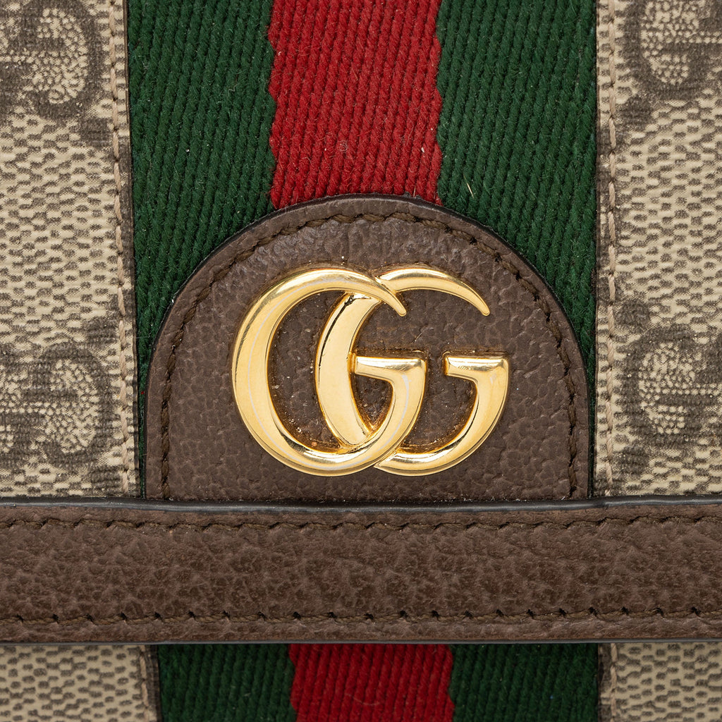 Gucci GG Supreme Ophidia Compact Wallet