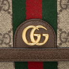 Gucci GG Supreme Ophidia Compact Wallet