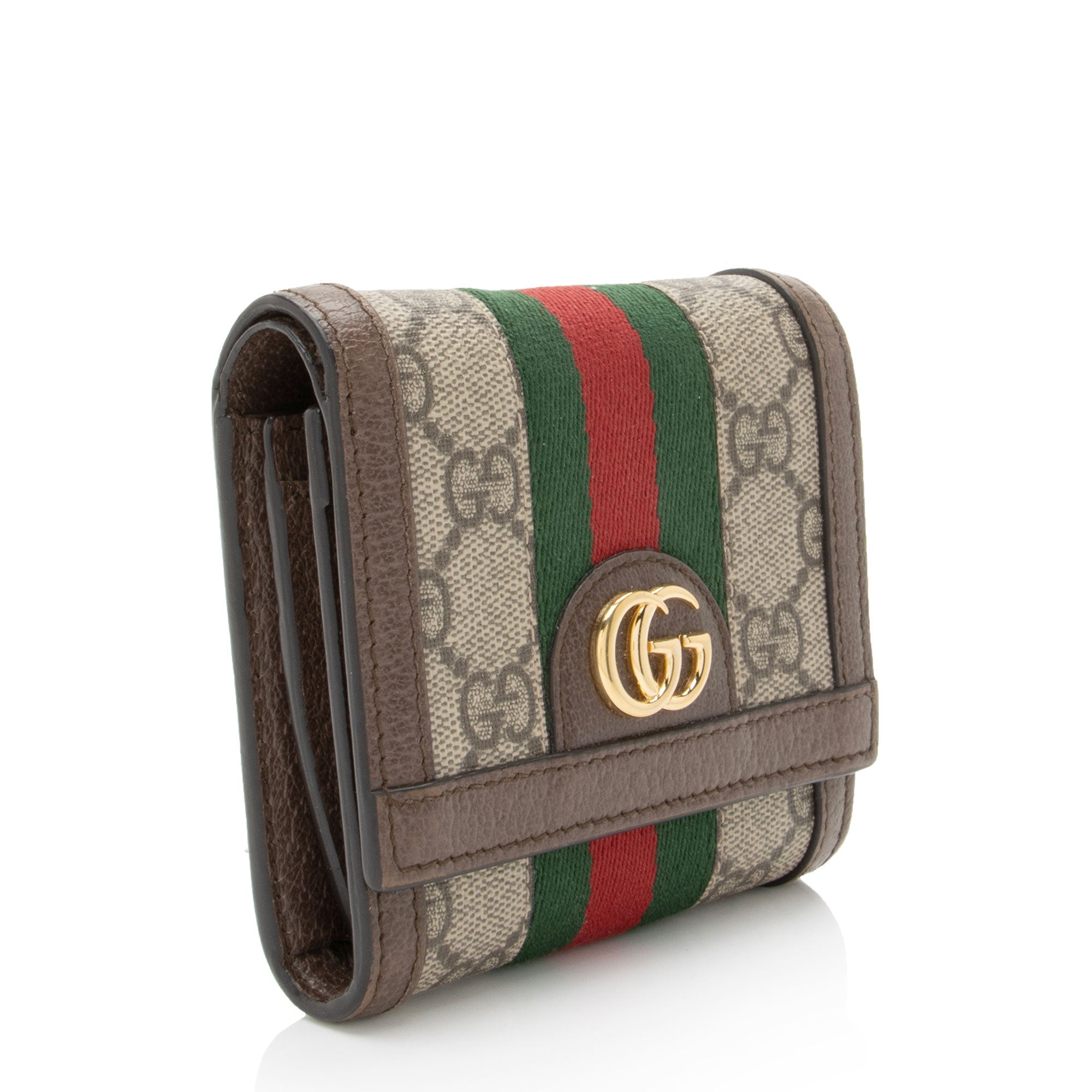 Gucci GG Supreme Ophidia Compact Wallet