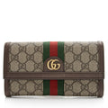 Gucci GG Supreme Ophidia Continental Wallet (SHF-23546)
