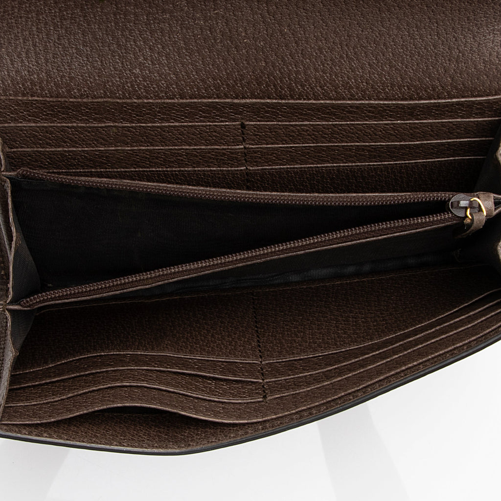 Gucci GG Supreme Ophidia Continental Wallet (SHF-23546)