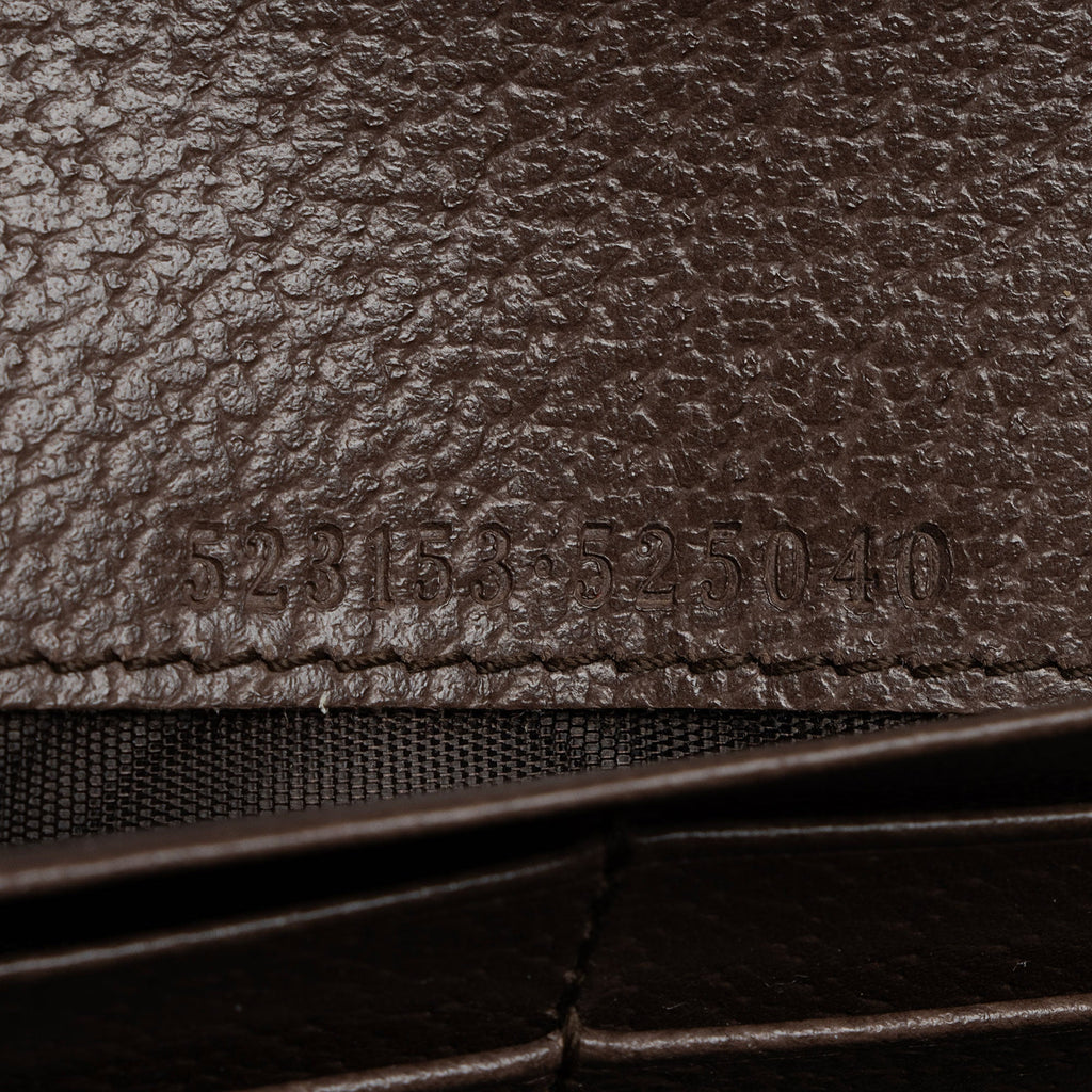 Gucci GG Supreme Ophidia Continental Wallet (SHF-brDyTS)