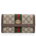 Gucci GG Supreme Ophidia Continental Wallet (SHF-brDyTS)