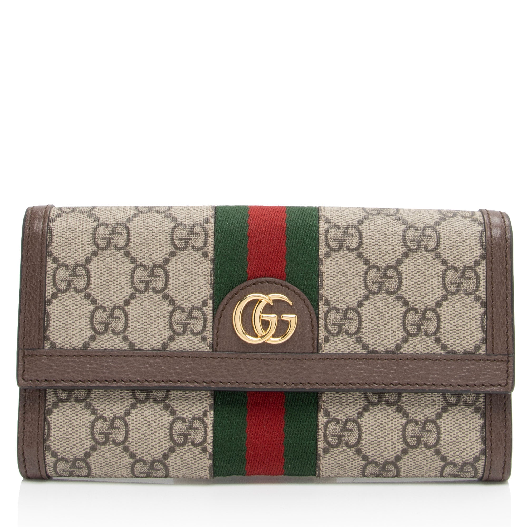 Gucci GG Supreme Ophidia Continental Wallet (SHF-brDyTS)