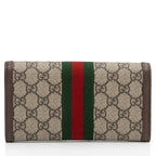 Gucci GG Supreme Ophidia Continental Wallet (SHF-5si9cW)