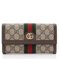 Gucci GG Supreme Ophidia Continental Wallet (SHF-9eFlU0)