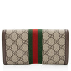 Gucci GG Supreme Ophidia Continental Wallet