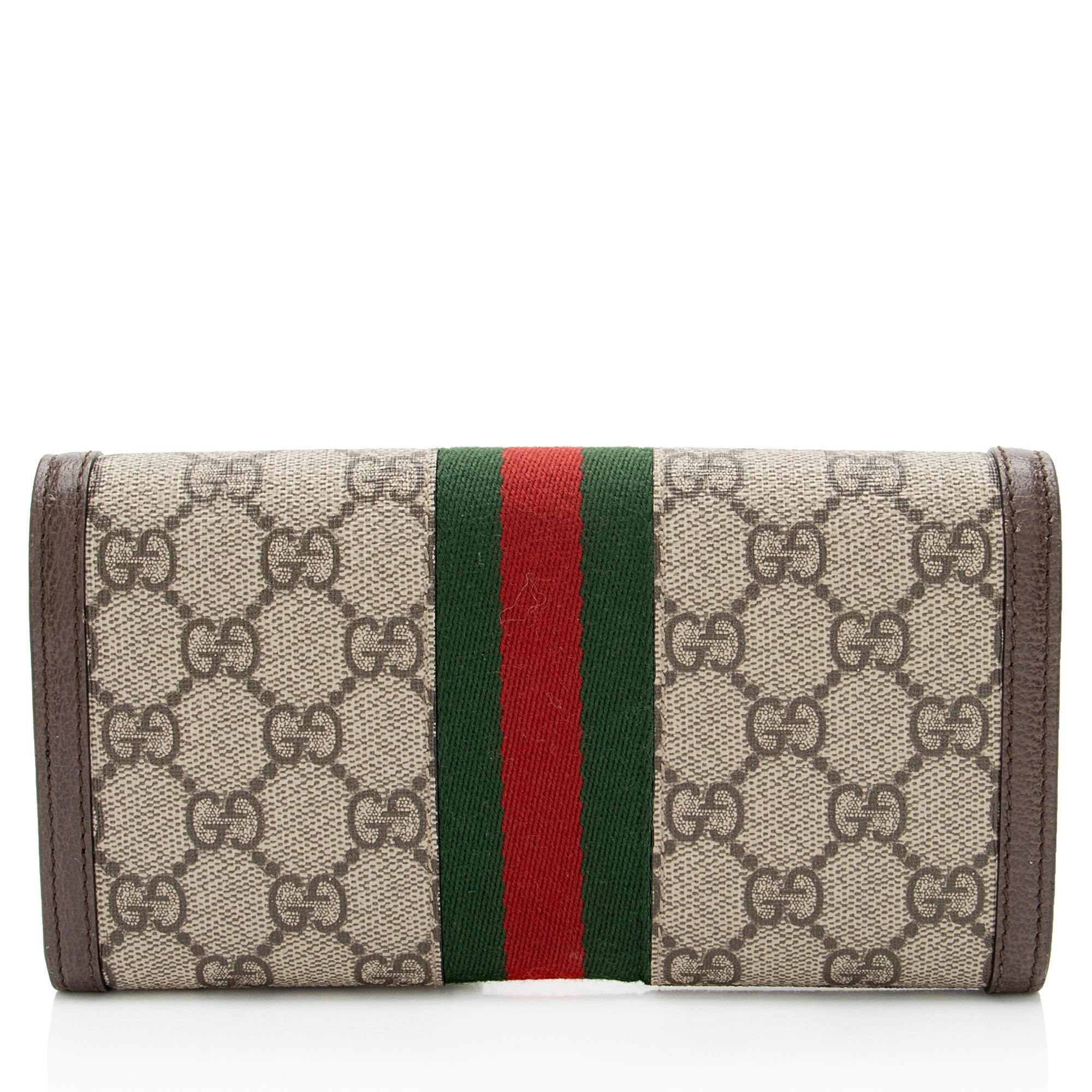 Gucci GG Supreme Ophidia Continental Wallet