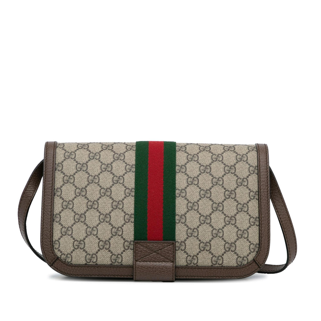 Gucci GG Supreme Ophidia Crossbody Bag (SHG-AVqJfo)