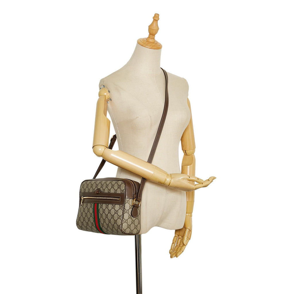 Gucci GG Supreme Ophidia Crossbody (SHG-AbBdhs)