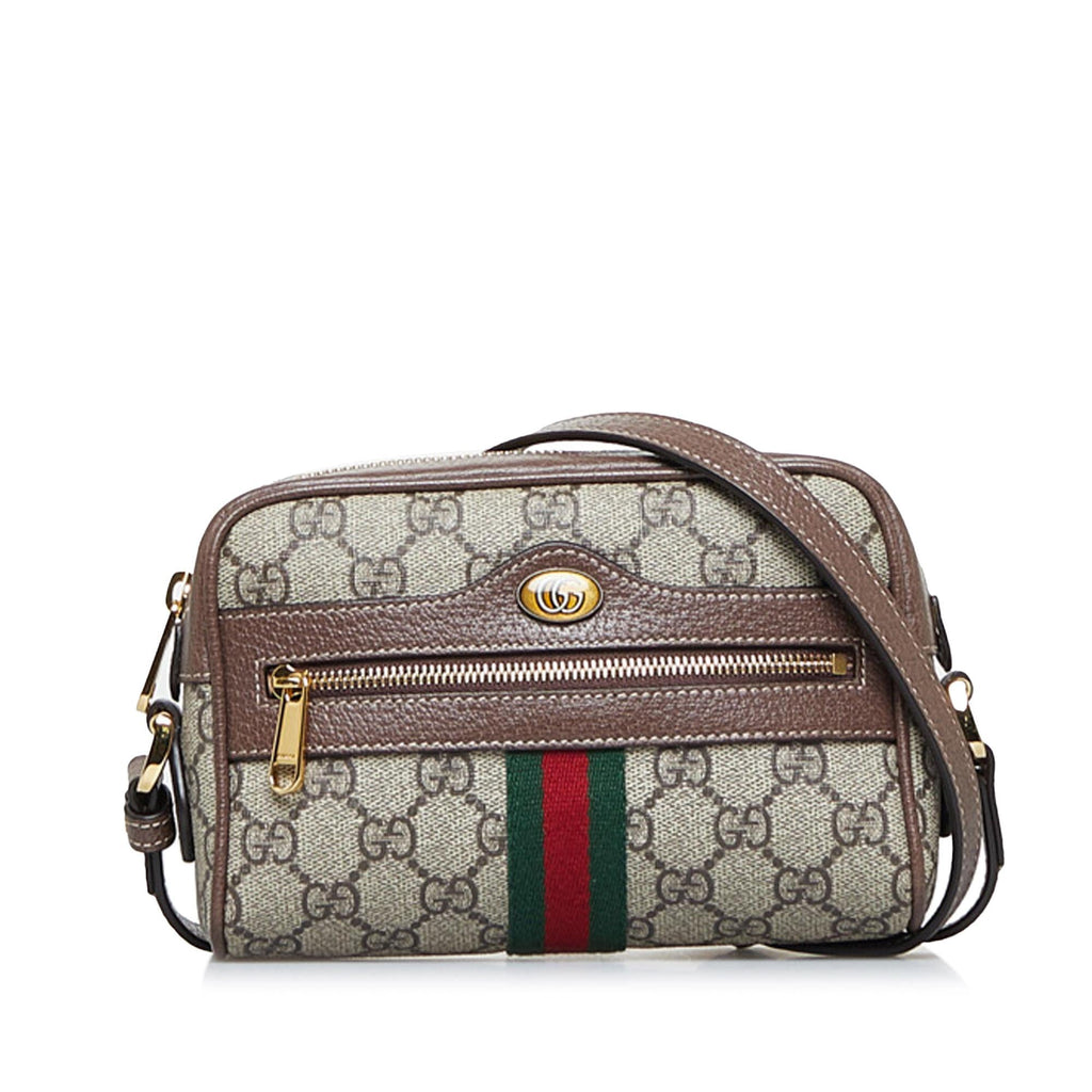 Gucci GG Supreme Ophidia Crossbody (SHG-k1gqtW)