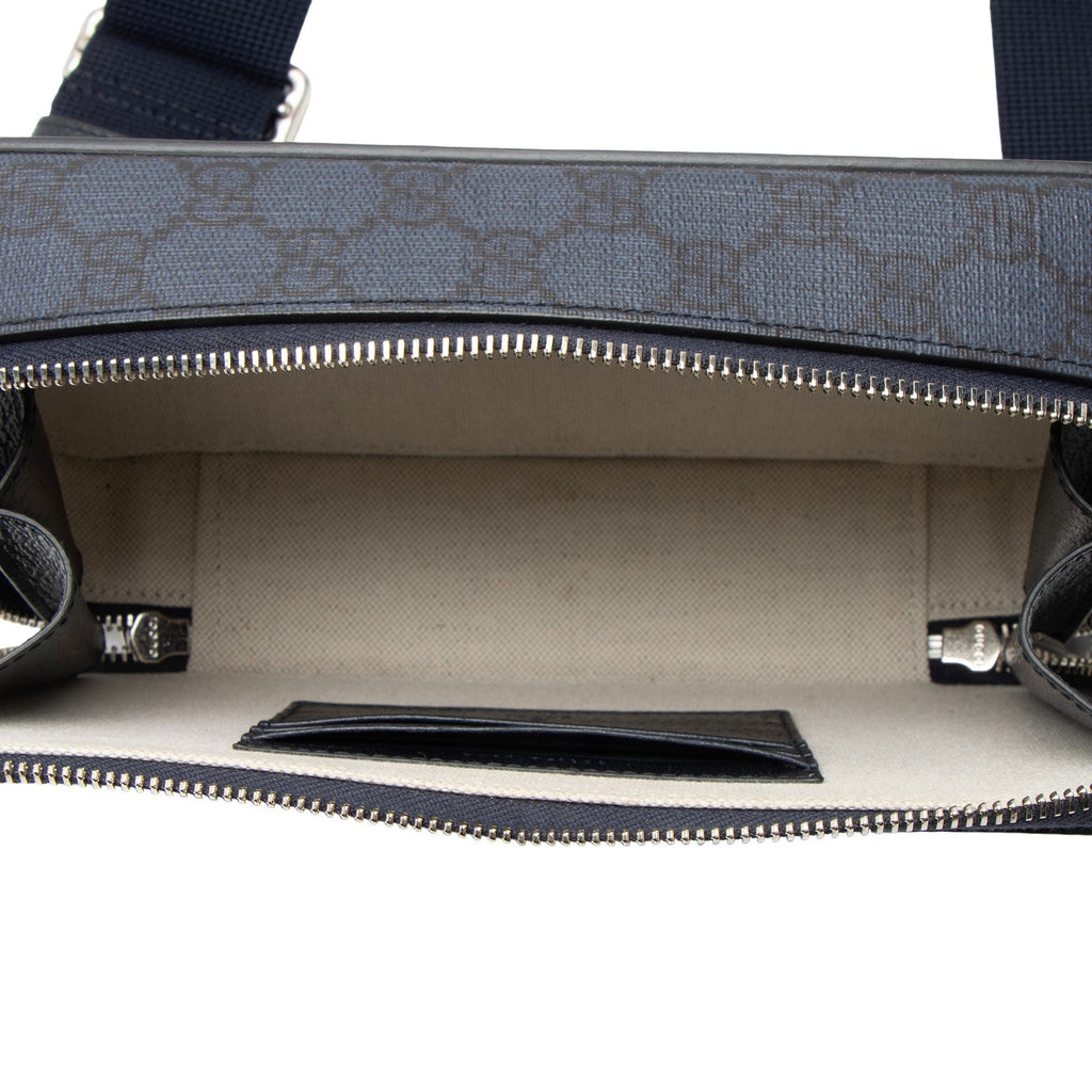 Gucci GG Supreme Ophidia Zip Around Crossbody