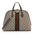 Gucci GG Supreme Ophidia Dome Satchel (SHF-23044)