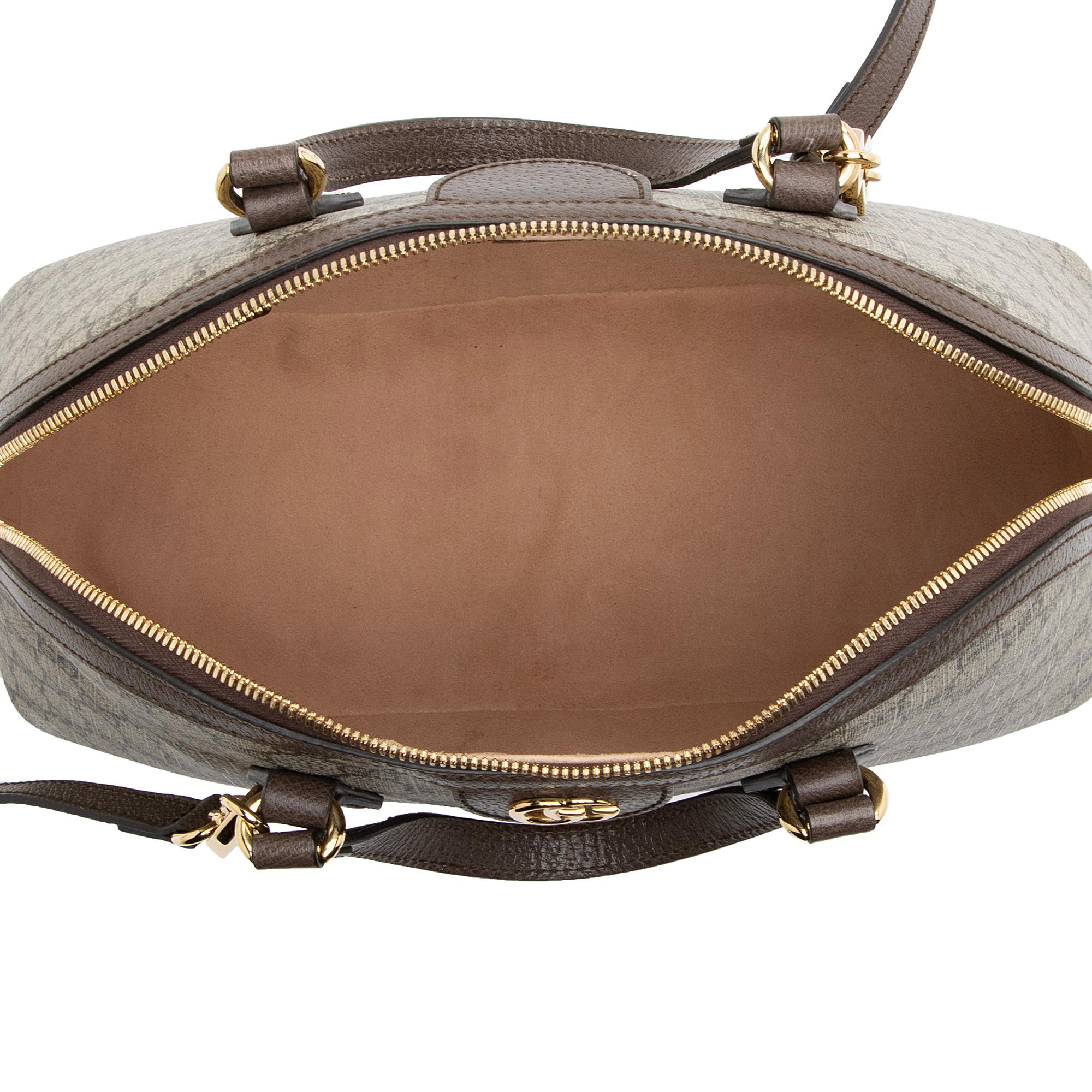Gucci GG Supreme Ophidia Dome Satchel (SHF-23044)