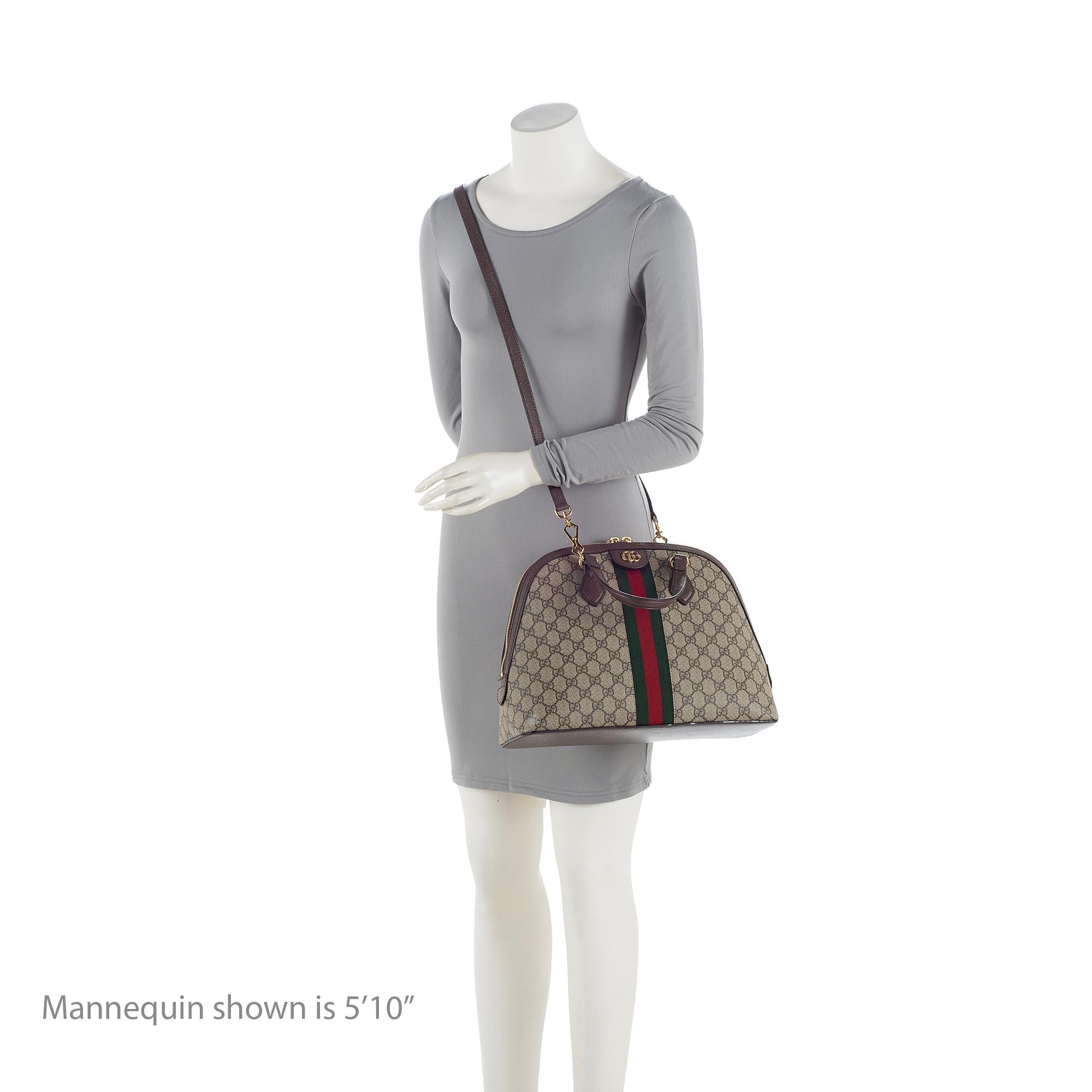Gucci GG Supreme Ophidia Dome Satchel (SHF-23044)