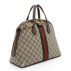 Gucci GG Supreme Ophidia Dome Satchel (SHF-23044)