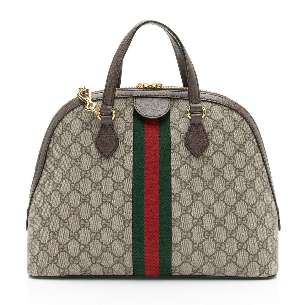 Gucci GG Supreme Ophidia Dome Satchel
