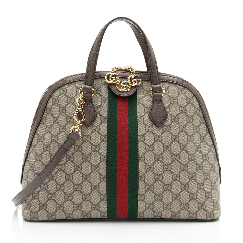 Gucci GG Supreme Ophidia Dome Satchel