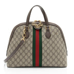 Gucci GG Supreme Ophidia Dome Satchel