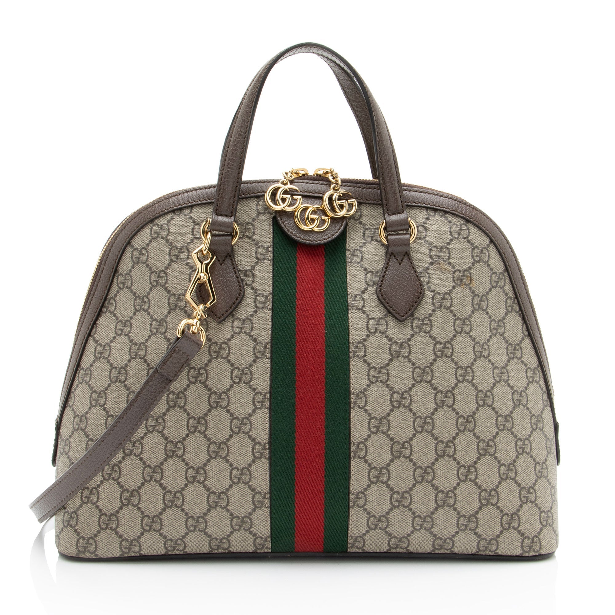 Gucci GG Supreme Ophidia Dome Satchel
