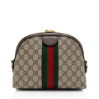 Gucci GG Supreme Ophidia Dome Small Shoulder Bag (SHF-oTqLN1)