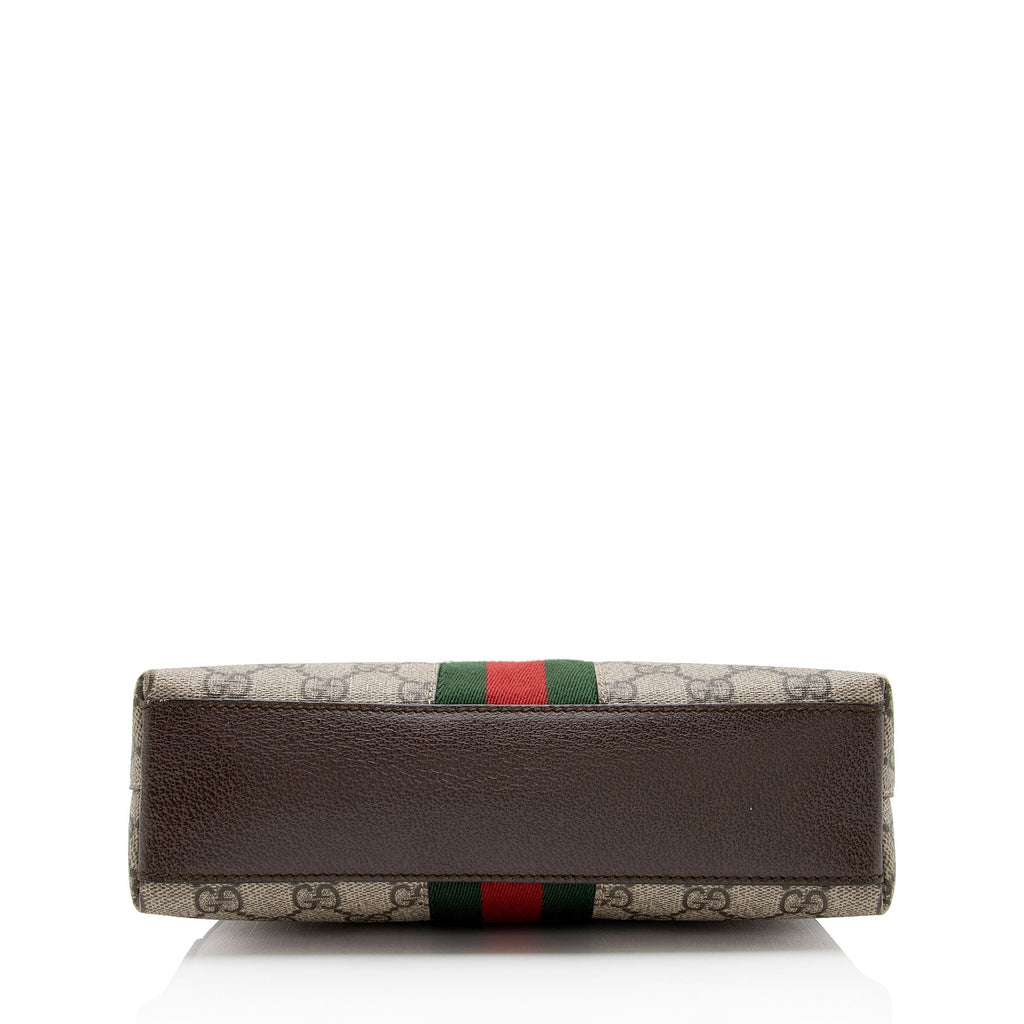 Gucci GG Supreme Ophidia Dome Small Shoulder Bag (SHF-oTqLN1)