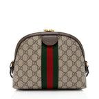 Gucci GG Supreme Ophidia Dome Small Shoulder Bag (SHF-xTbcEZ)