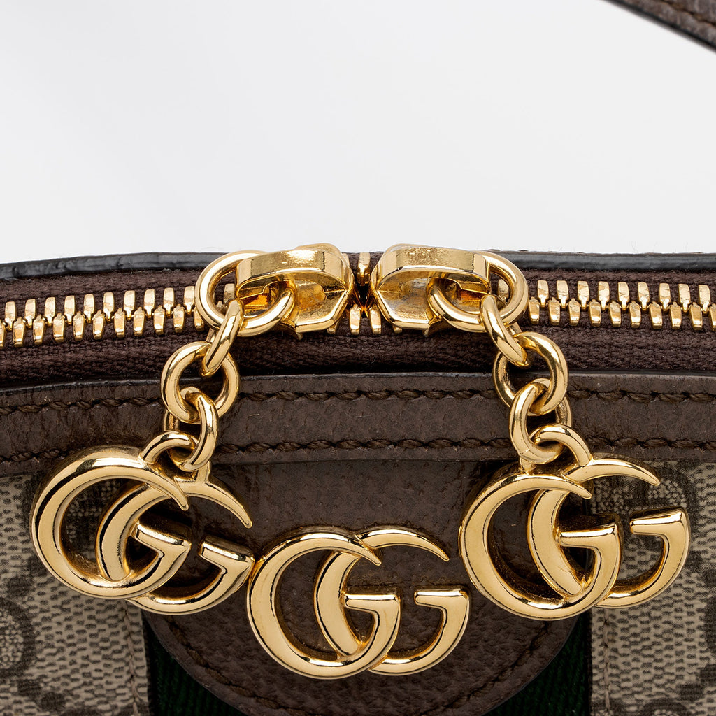 Gucci GG Supreme Ophidia Dome Small Shoulder Bag (SHF-xTbcEZ)