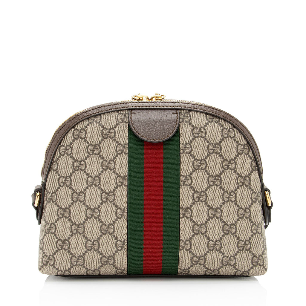 Gucci GG Supreme Ophidia Dome Small Shoulder Bag (SHF-uQuAeg)