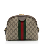 Gucci GG Supreme Ophidia Dome Small Shoulder Bag (SHF-NZZCK4)