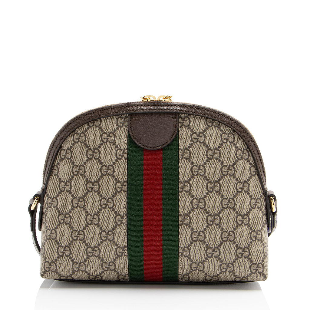 Gucci GG Supreme Ophidia Dome Small Shoulder Bag (SHF-49sn7m)
