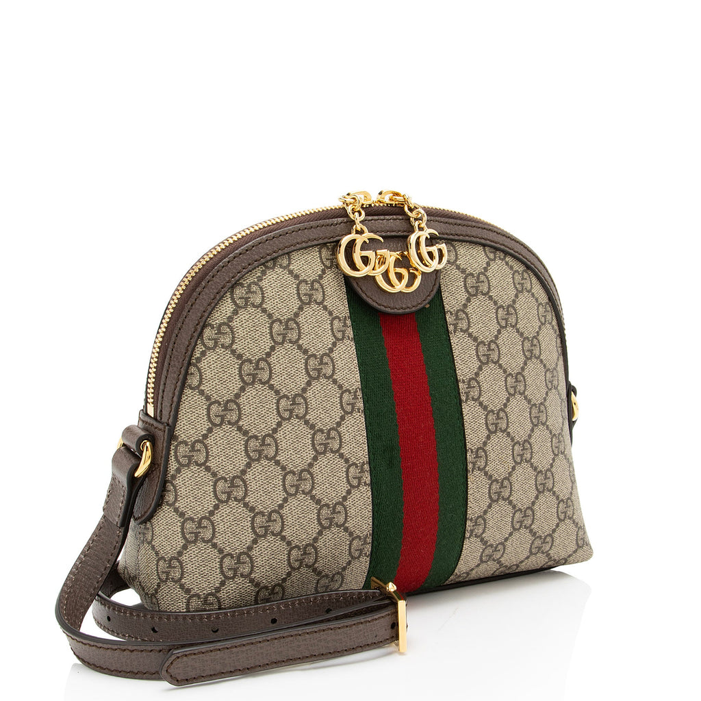 Gucci GG Supreme Ophidia Dome Small Shoulder Bag