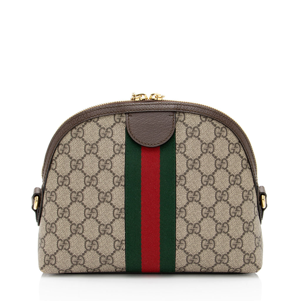 Gucci GG Supreme Ophidia Dome Small Shoulder Bag