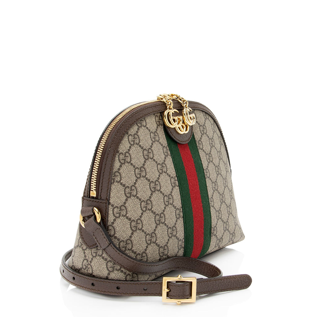 Gucci GG Supreme Ophidia Dome Small Shoulder Bag