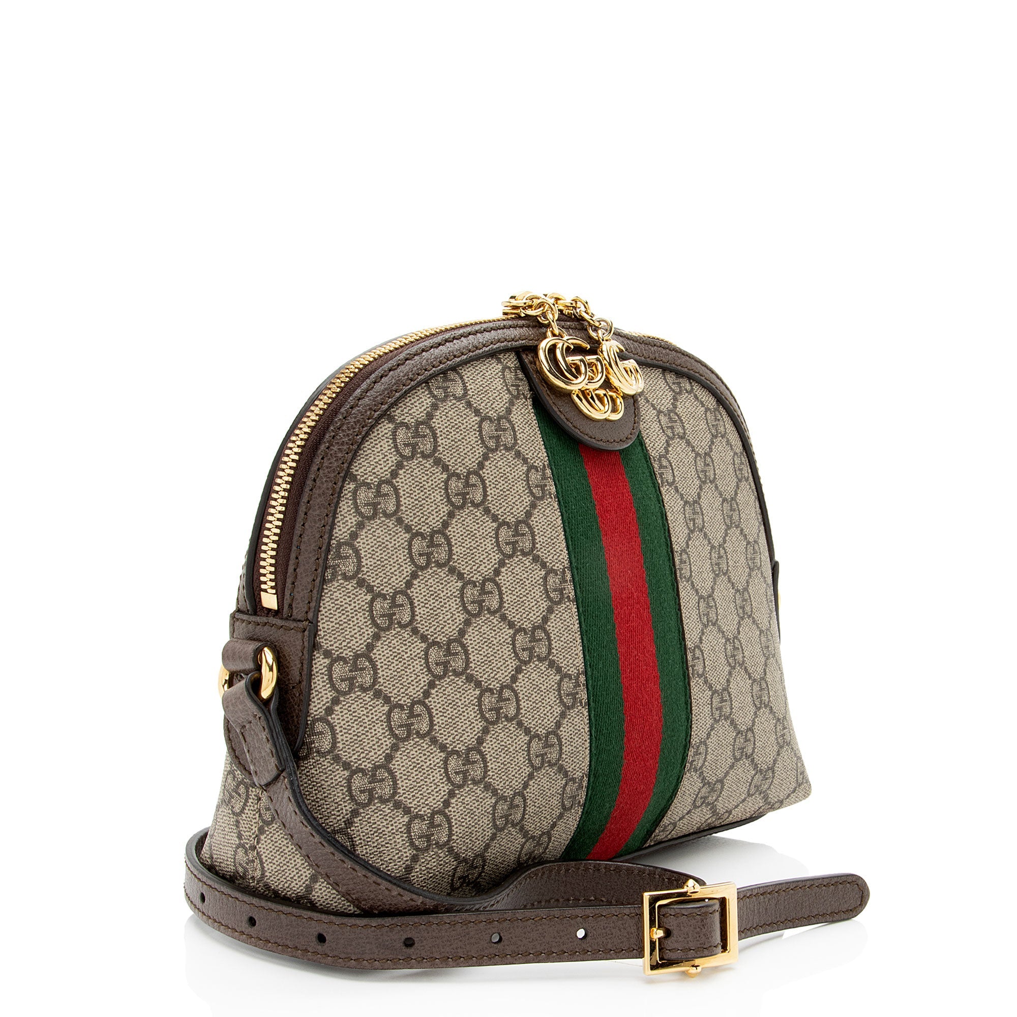 Gucci GG Supreme Ophidia Dome Small Shoulder Bag