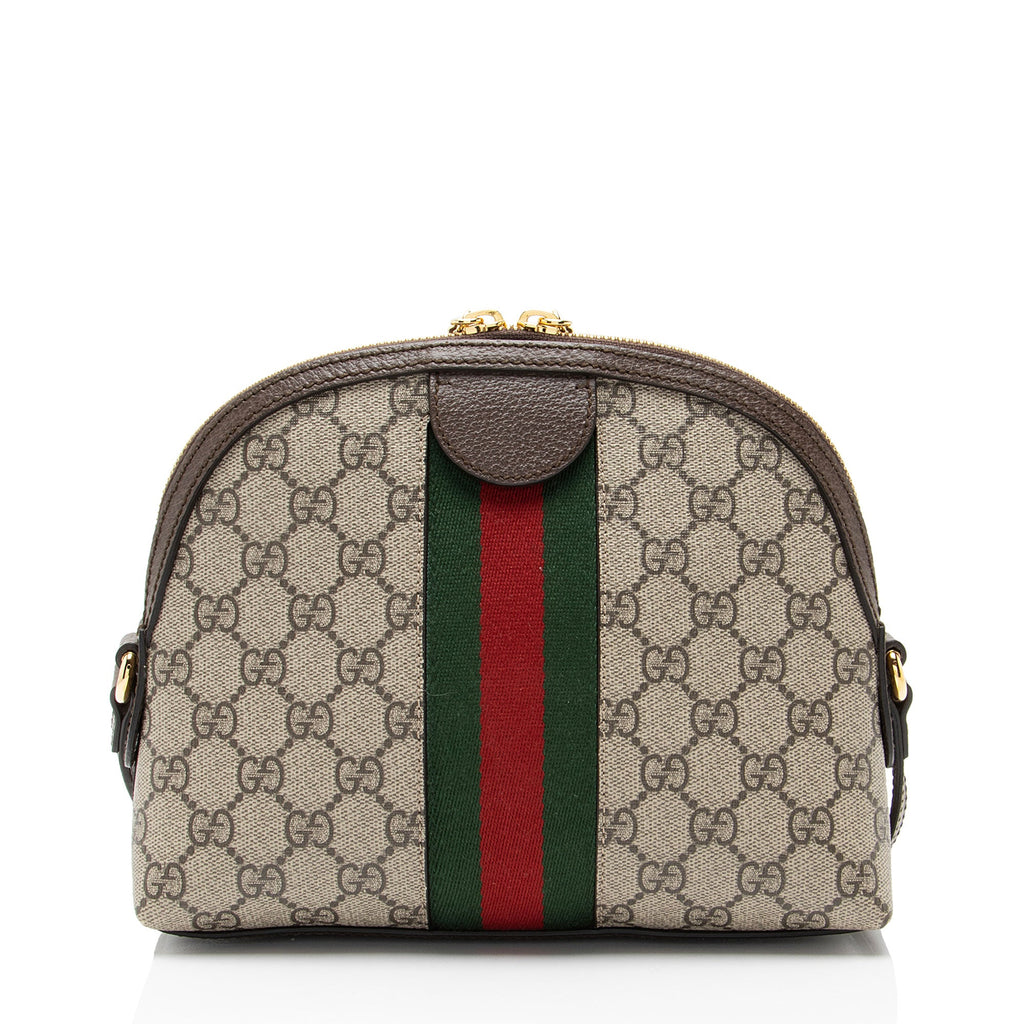 Gucci GG Supreme Ophidia Dome Small Shoulder Bag