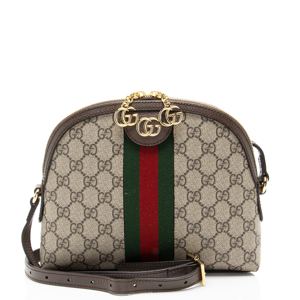 Gucci GG Supreme Ophidia Dome Small Shoulder Bag