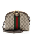Gucci GG Supreme Ophidia Dome Small Shoulder Bag