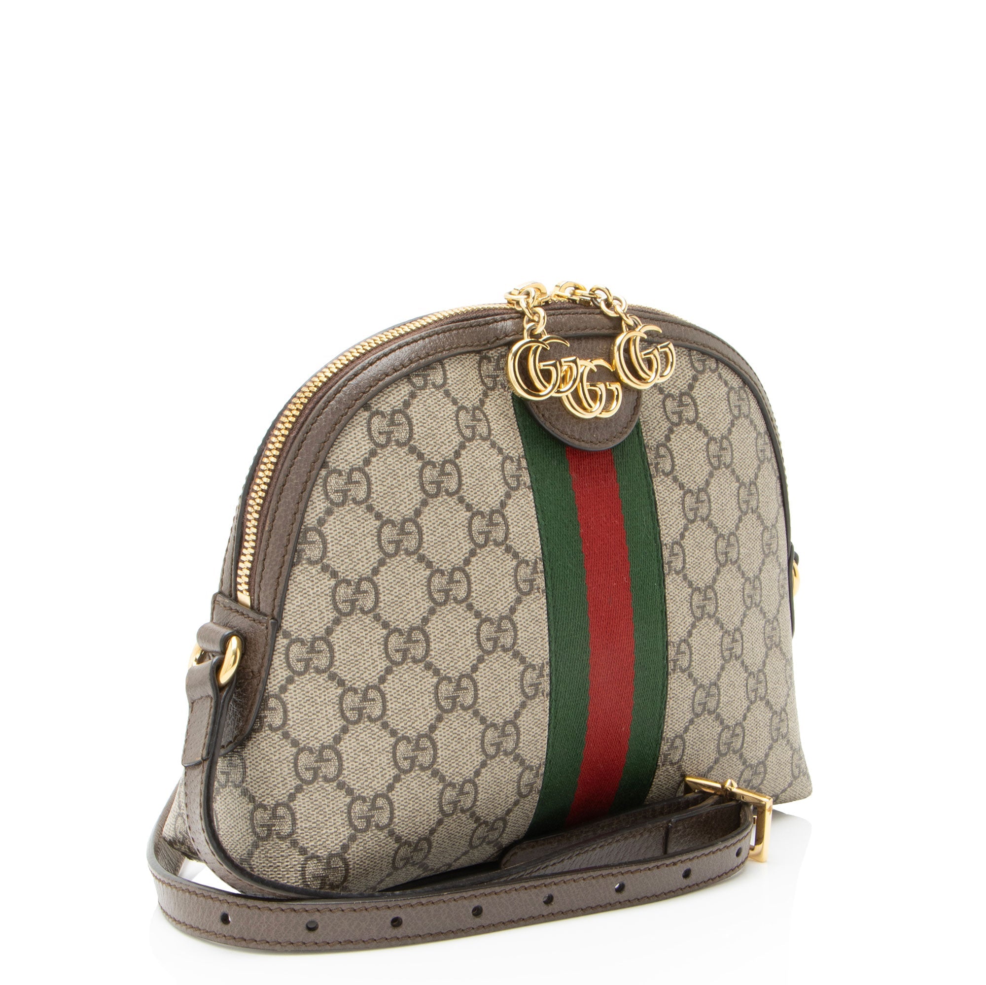 Gucci GG Supreme Ophidia Dome Small Shoulder Bag